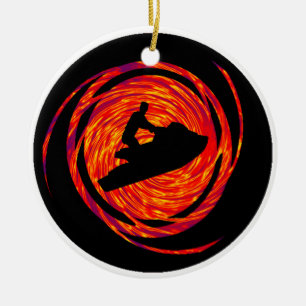 JET-SKI STYLEEEE KERAMIK ORNAMENT