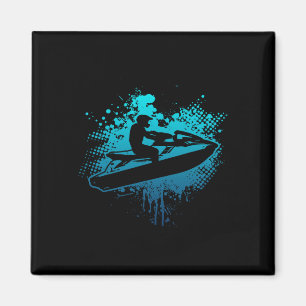 Jet Ski Water Sports Lake Jet Skifahren Magnet
