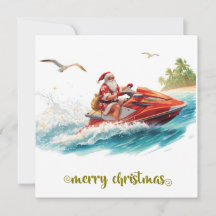 Jet Ski Weihnachtsfeier mit dem Weihnachtsmann