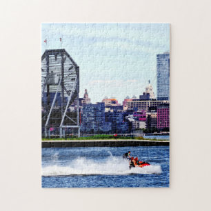 Jet Skiing by Colgate Clock Puzzle