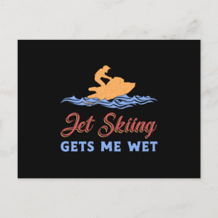 Jet Ski's Me Net Jet Ski Water Sports Jetski Postkarte
