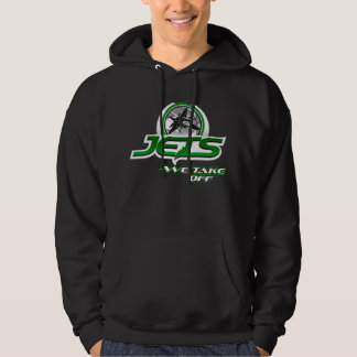 Jet-Sweatshirt (Schwarzes) Hoodie