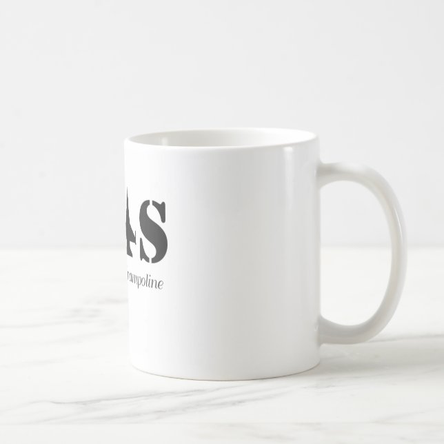 Jet-übersichtliches Design Tasse (Rechts)