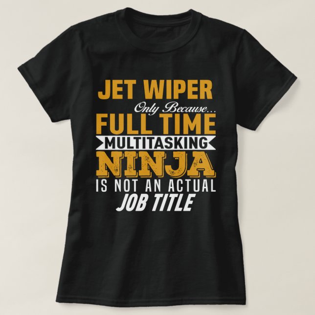 Jet Wiper T-Shirt (Design vorne)