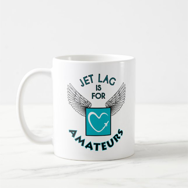 Jet wird lag is amateurs sein mug kaffeetasse (Links)
