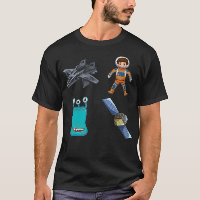 Jet Zet Space Galaxy Pack T-Shirt (Vorderseite)