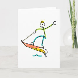 Jetboard Stickman Karte