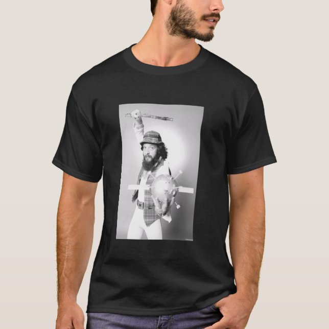 Jethro Tull Vocalist Flutist Ian Anderson von Alla T-Shirt (Vorderseite)