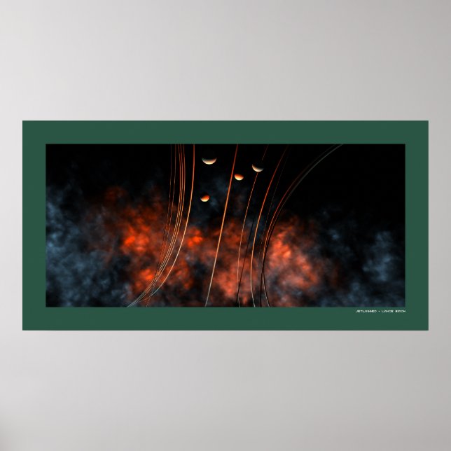 Jetlagged Poster (Vorne)