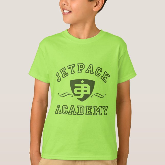 Jetpack Akademie T-Shirt (Vorderseite)