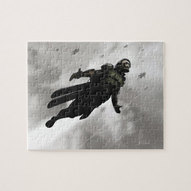 "JETPACK PARATROOPER: 1. Platon Puzzle (Horizontal)