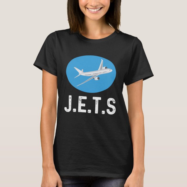 Jets Aircraft Fighting Airplane T-Shirt (Vorderseite)