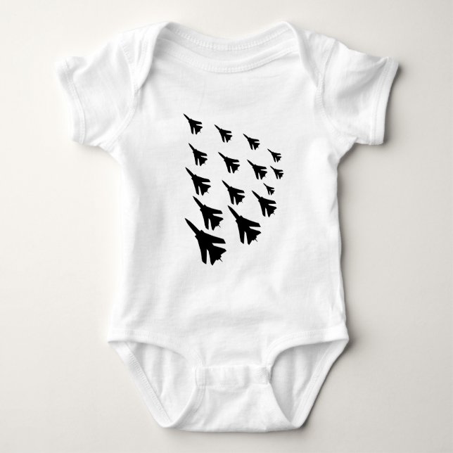 Jets Baby Strampler (Vorderseite)