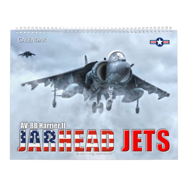 JETS JARHEAD - AV-8B Harrier II Kalender (Titelbild)
