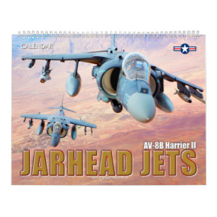 JETS JARHEAD - AV-8B Harrier II Kalender