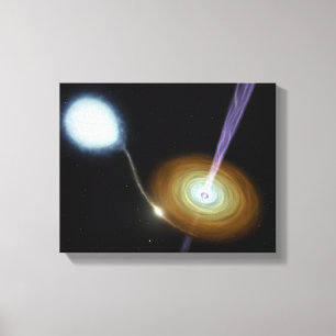 Jets von materiellem heraus schießen leinwanddruck