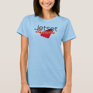 Jetset Süßholz > der Kreis-Spitze der Frauen T-Shirt