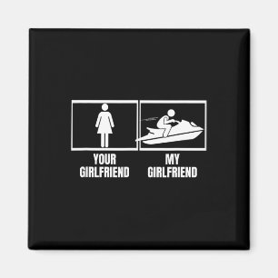 Jetski-Fahren mit deiner Freundin, meiner Freundin Magnet