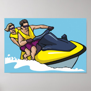 Jetski Fun Poster