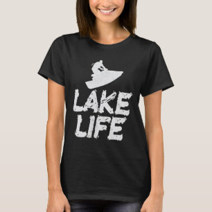 Jetski Jet Ski Skifahren Liebe Wassersport Cool T-Shirt