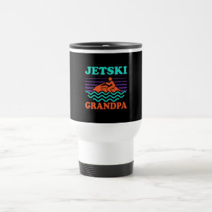 Jetski - Jetski Grandpa Reisebecher