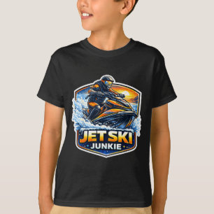 Jetski-Junkie süchtig nach Jetski-Besitzer lustig T-Shirt