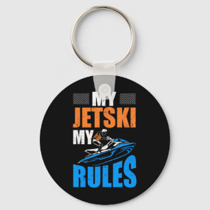 Jetski Outfit Jet Skier Jetski Fishing Jet Ski Rac Schlüsselanhänger