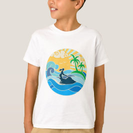 Jetski und das Meer T-Shirt