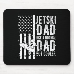 Jetski-Vater Vatertag Vater Jet-Ski-Fahrer Wasser- Mousepad