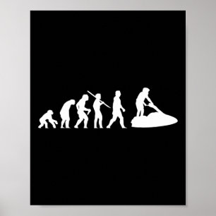 Jetski Watersport Jet Ski Ski Evolution Poster
