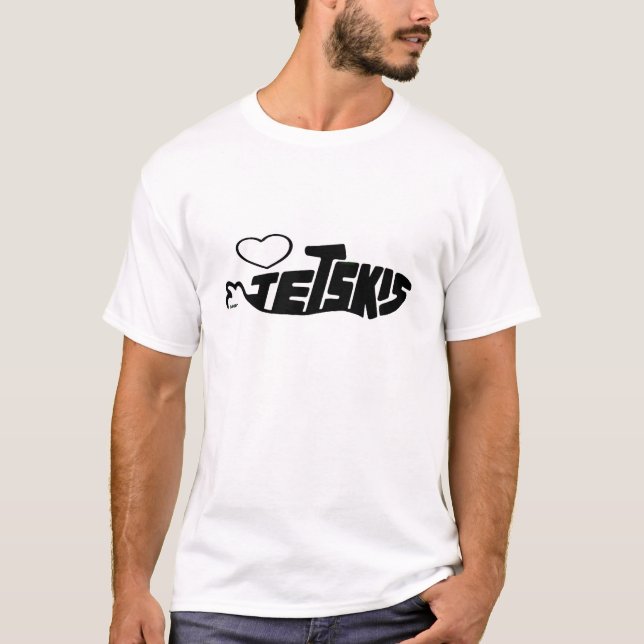 JETSKIS SILHOUETTE T-Shirt (Vorderseite)