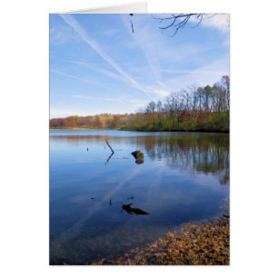 Jetstream-Reflektionen Blankokarte