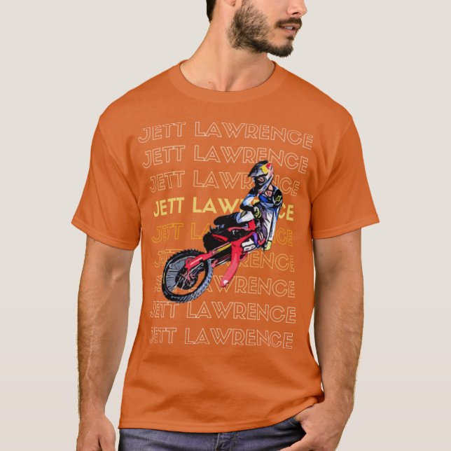 Jett Lawrence vintage T-Shirt (Vorderseite)
