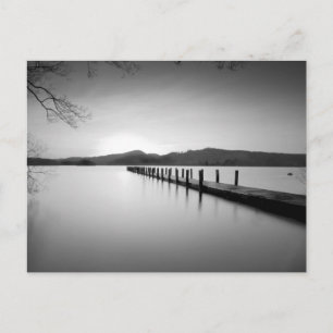 Jetty on Coniston Postcard Postkarte
