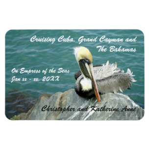 Jetty Pelican Personalisiert Stateroom Door Marker Magnet