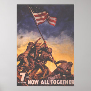 Jetzt alle Marinesoldaten Zusammen-US Poster