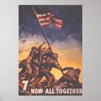 Jetzt alle zusammen-US-Marines Poster