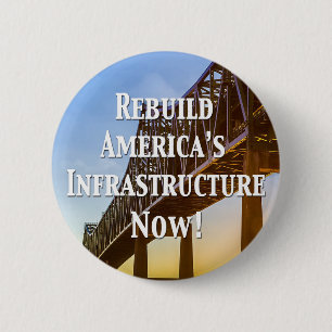 Jetzt Amerikas Infrastruktur wieder aufbauen! Button