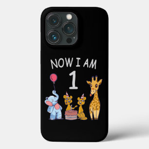Jetzt bin ich 1 Jahr alt 1. Geburtstag im Zoo Case-Mate iPhone Hülle