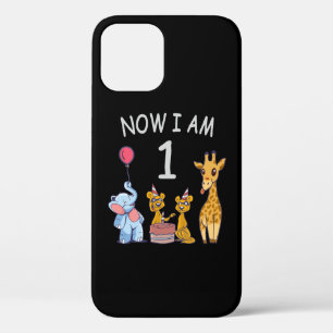 Jetzt bin ich 1 Jahr alt 1. Geburtstag im Zoo Case-Mate iPhone Hülle