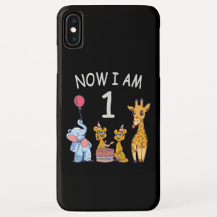 Jetzt bin ich 1 Jahr alt 1. Geburtstag im Zoo Case-Mate iPhone Hülle