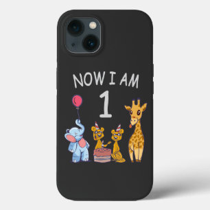 Jetzt bin ich 1 Jahr alt 1. Geburtstag im Zoo Case-Mate iPhone Hülle
