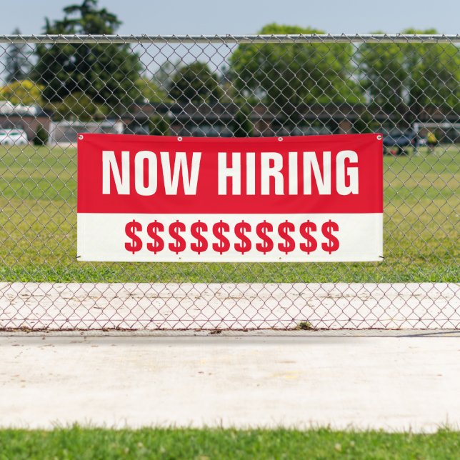 Jetzt das Anmieten von Dollar Signs Große Banner (Insitu)