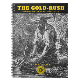 JETZT DER GOLD-RUSH 3 NOTIZBLOCK