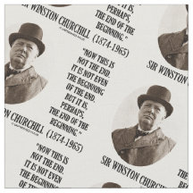 Jetzt dieses nicht das Ende, das Winston Churchill