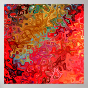 Jetzt fahren Abstrakt 55,1 Poster