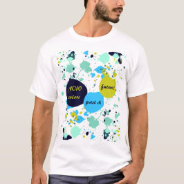 Jetzt Farben Vergangenheit & Zukunft! Türkisgrüner T-Shirt