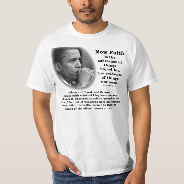 Jetzt Glaube! T-Shirt (Vorderseite)