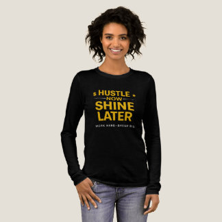 Jetzt hart arbeiten, später glänzen – Hart arbeite Tri-Blend Shirt