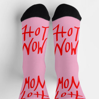 JETZT HEISS PINK SOCKEN